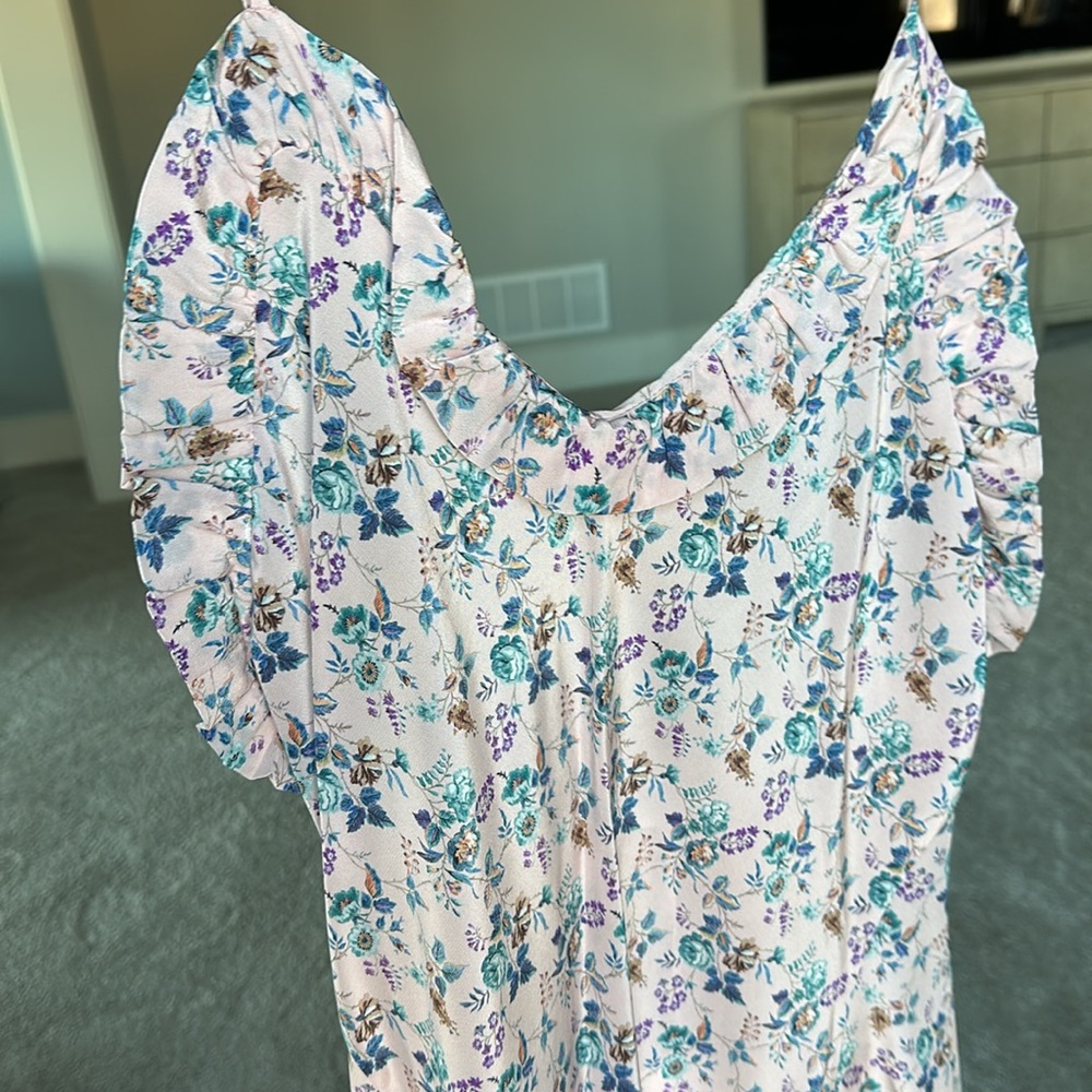 Floral Ruffle Dress - Picture 3 of 7